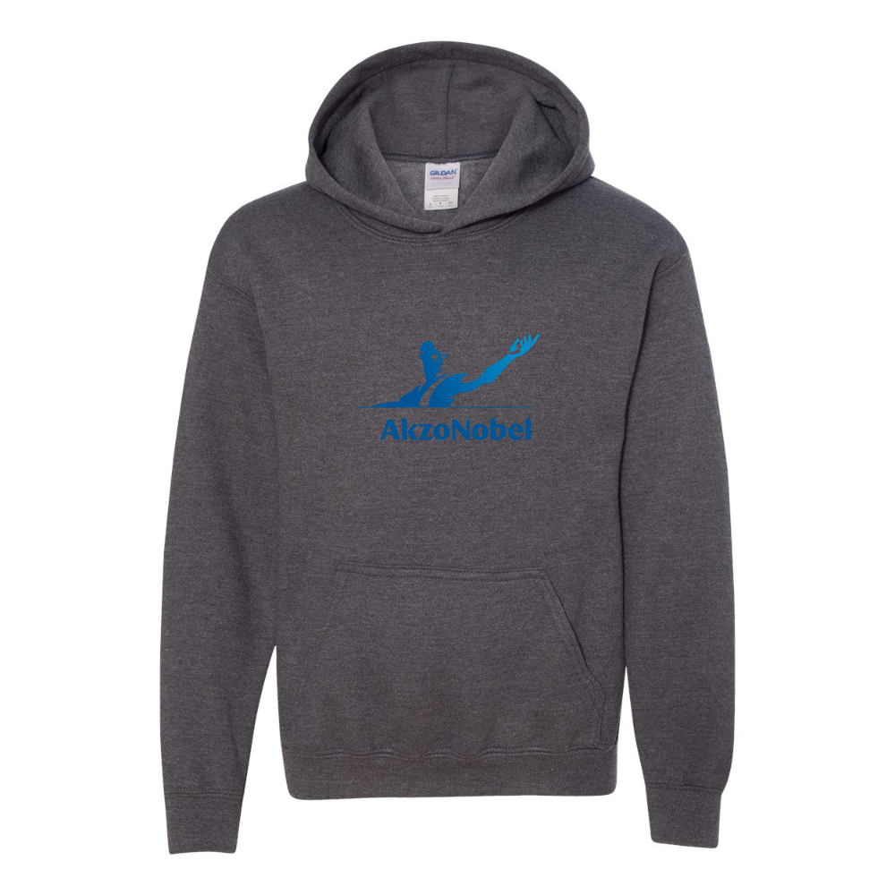 Youth AkzoNobel Logo Gildan Heavy Blend  Hooded Sweatshirt