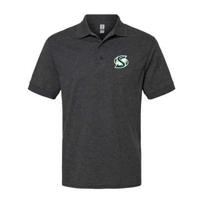 Men's Sacramento State Hornets Logo  Gildan Dry Blend Jersey Polo