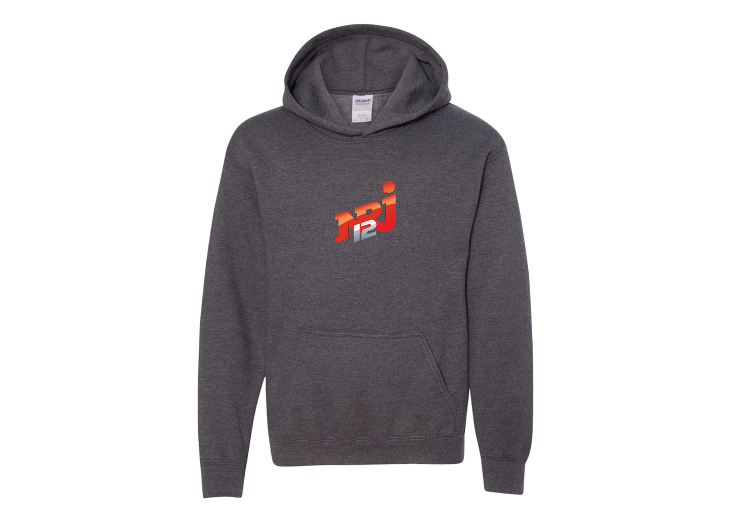 Youth NRJ 12 Logo Gildan Heavy Blend  Hooded Sweatshirt