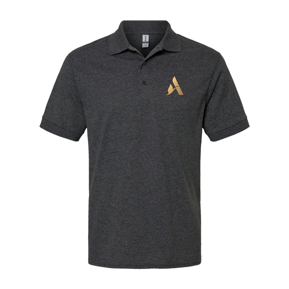 Men's Accor Golden Logo Gildan Dry Blend Jersey Polo