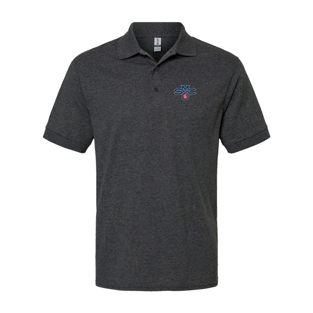 Men's Saint Marys Gaels Logo Gildan Dry Blend Jersey Polo