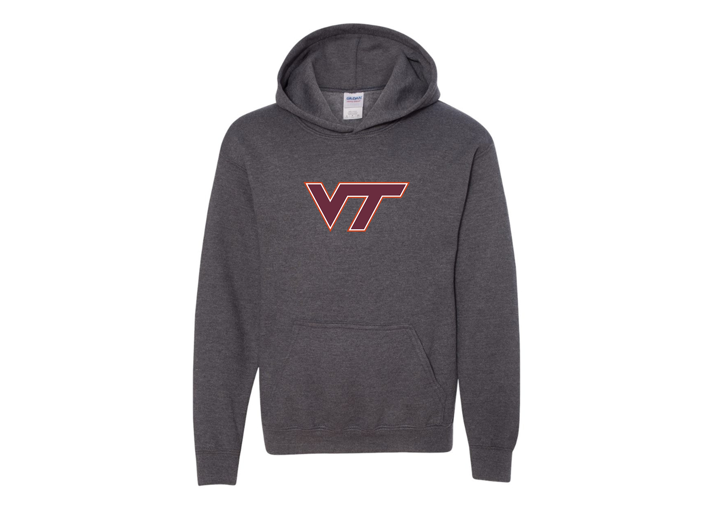 Youth Virginia Tech HokiesGildan Heavy Blend  Hooded Sweatshirt