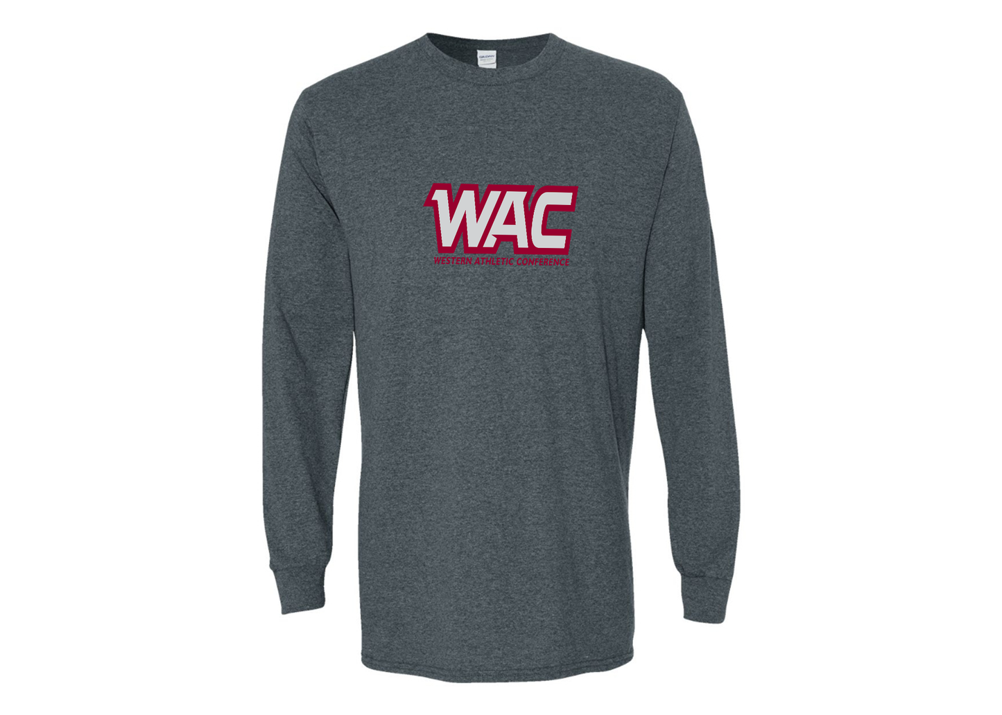 Men's Western Athletic Conference Gildan Heavy Cotton Long Sleeve T-Shirt