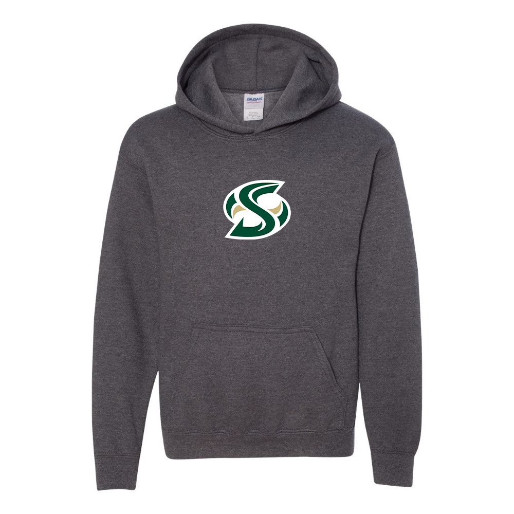 Youth Sacramento State Hornets Logo  Gildan Heavy Blend  Hooded Sweatshirt