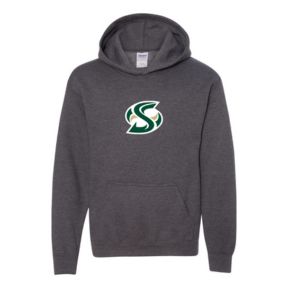 Youth Sacramento State Hornets Logo  Gildan Heavy Blend  Hooded Sweatshirt
