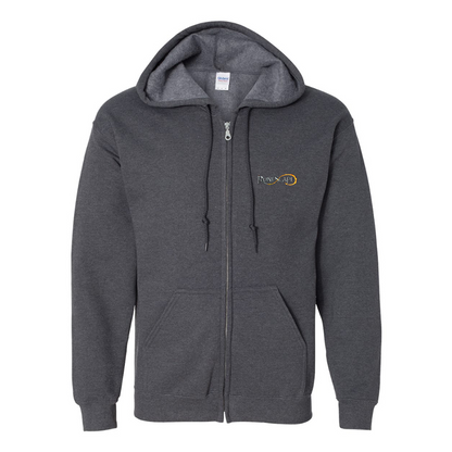 Men's Runescape Logo Gildan  Heavy Blend Full Zip Hooded Sweatshirt