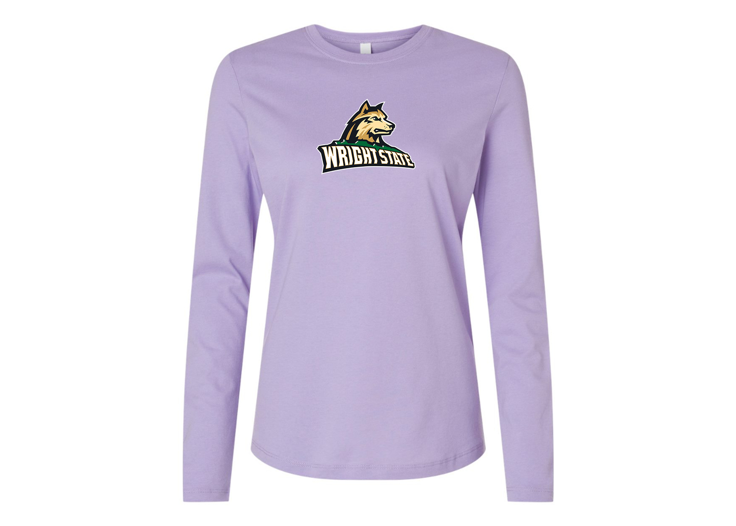 BELLA CANVAS Women’s Wright State Raiders Jersey Long Sleeve Tee
