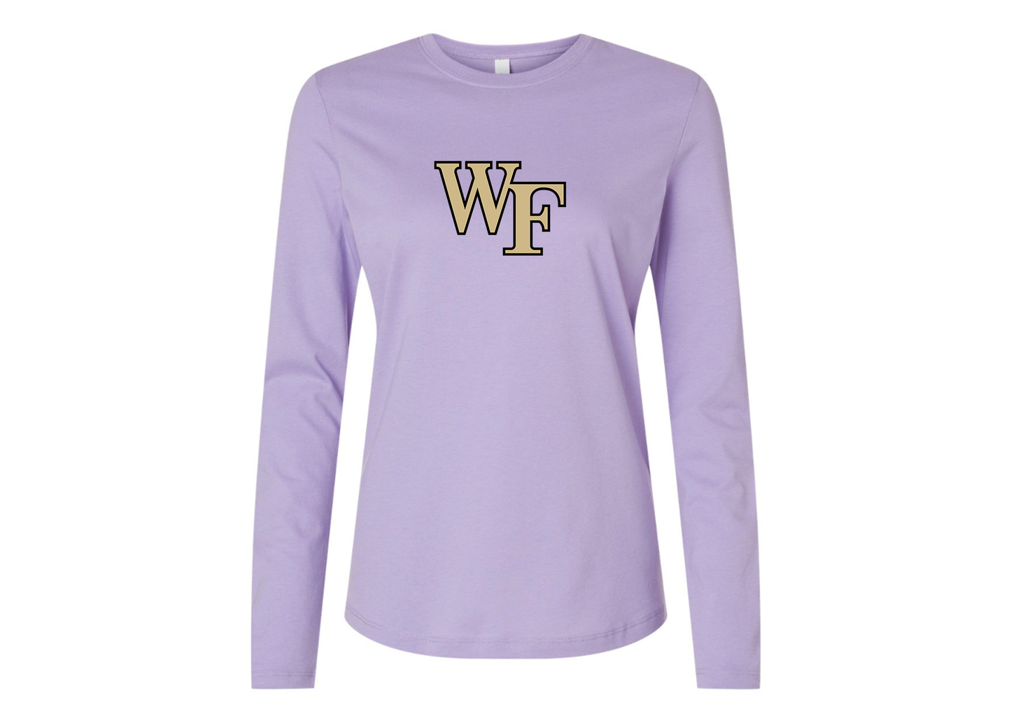 BELLA CANVAS Women’s Wake Forest Demon Deacons Jersey Long Sleeve Tee