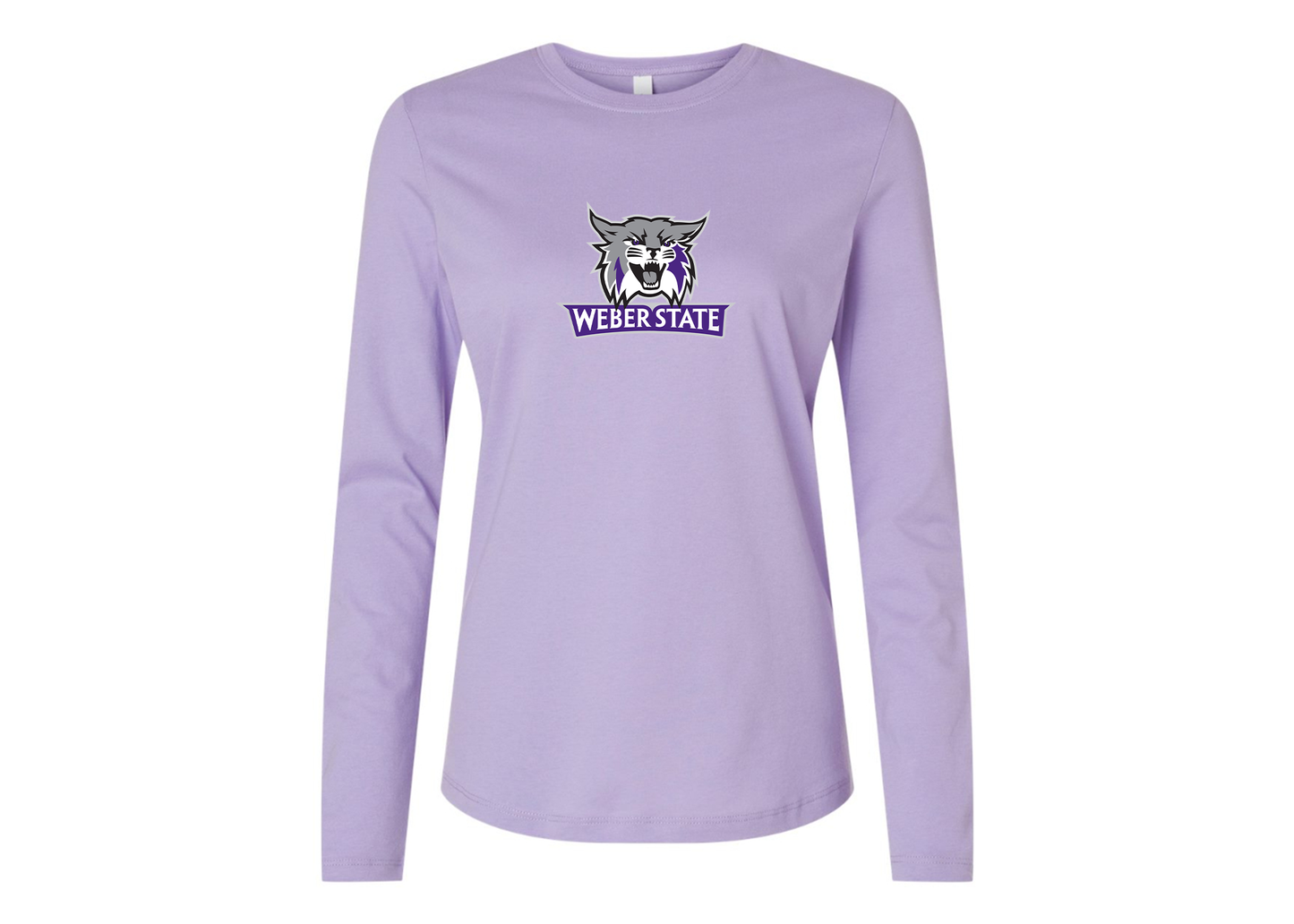 BELLA CANVAS Women’s Weber State Wildcats Jersey Long Sleeve Tee