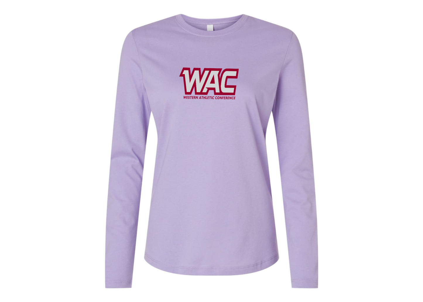 BELLA CANVAS Women’s Western Athletic Conference Jersey Long Sleeve Tee