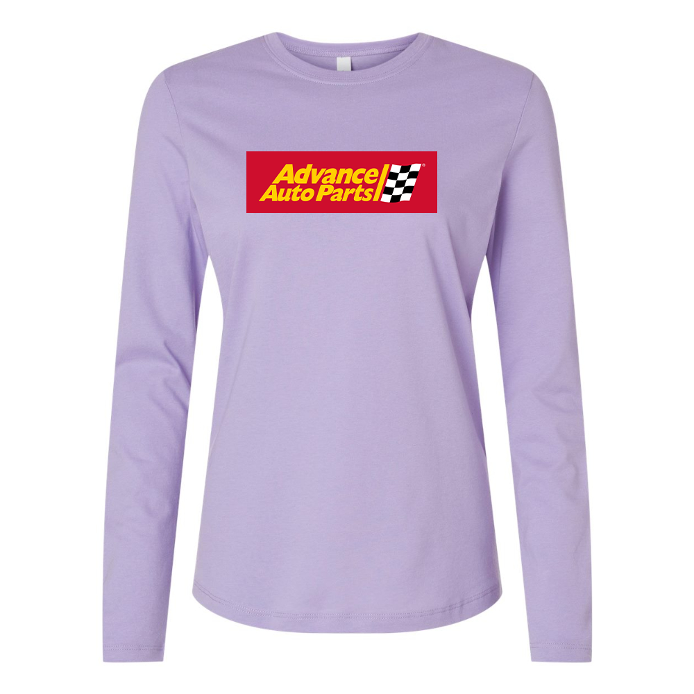BELLA CANVAS Women’s Advance Auto Parts Logo Jersey Long Sleeve Tee