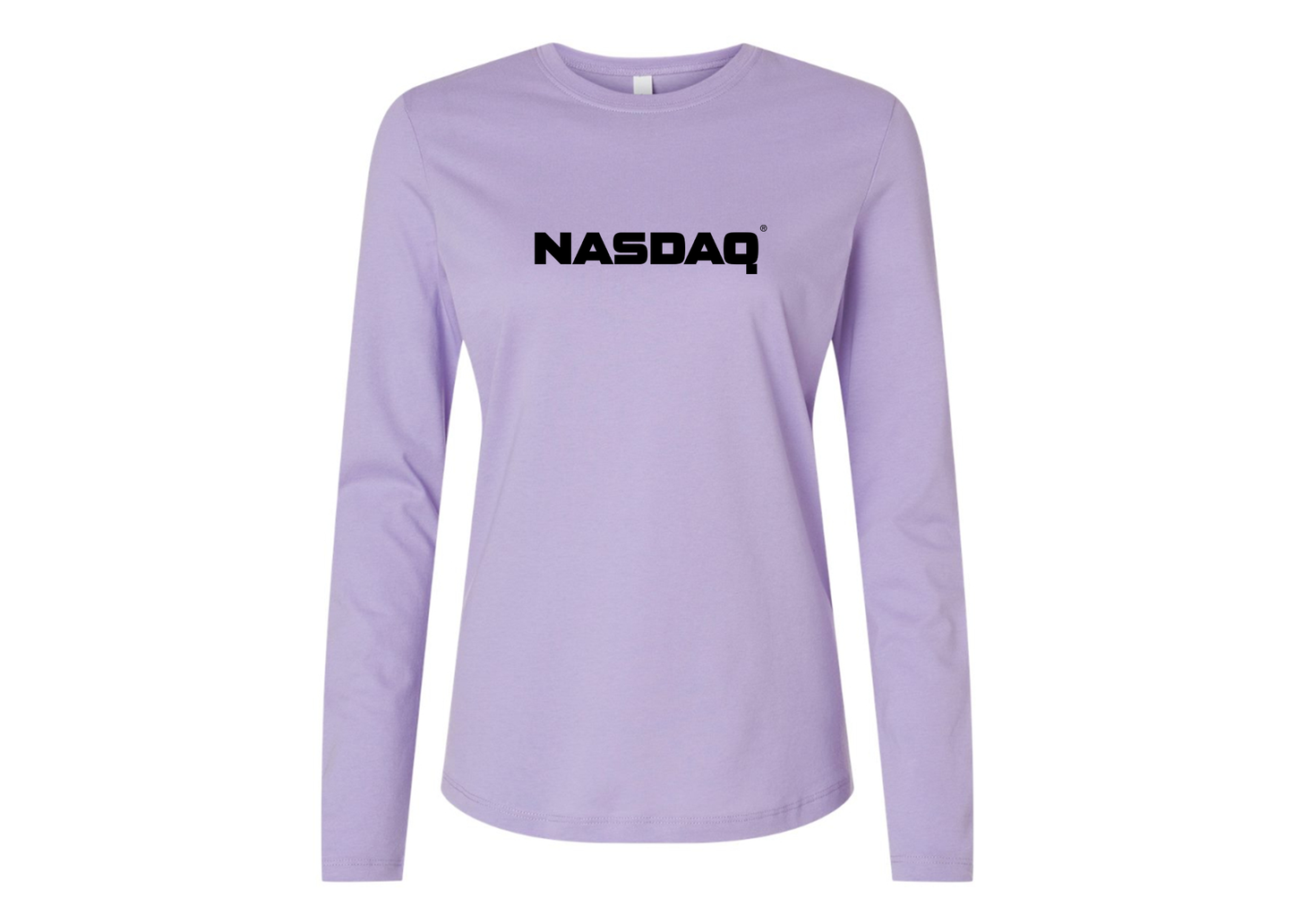 BELLA CANVAS Women’s Nasdaq Logo Jersey Long Sleeve Tee