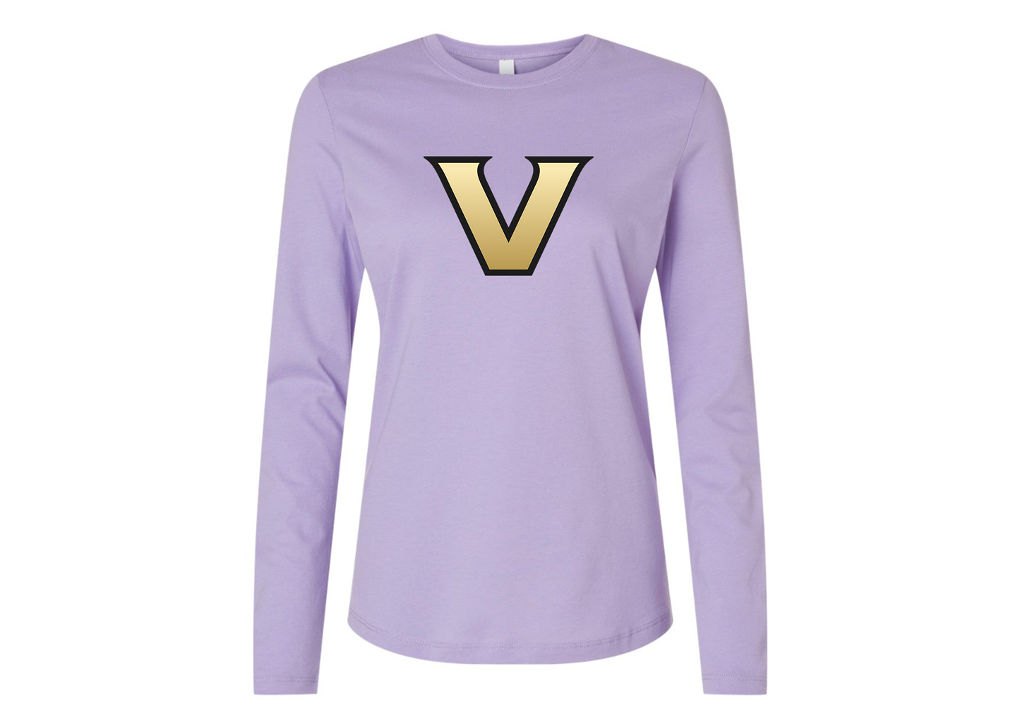 BELLA CANVAS Women’s Vanderbilt Commodores Jersey Long Sleeve Tee
