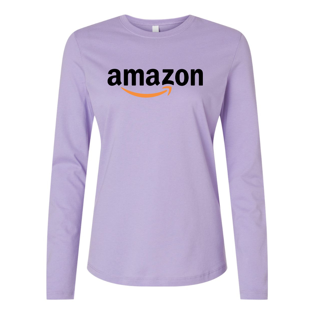 BELLA CANVAS Women’s Amazon Logo Jersey Long Sleeve Tee