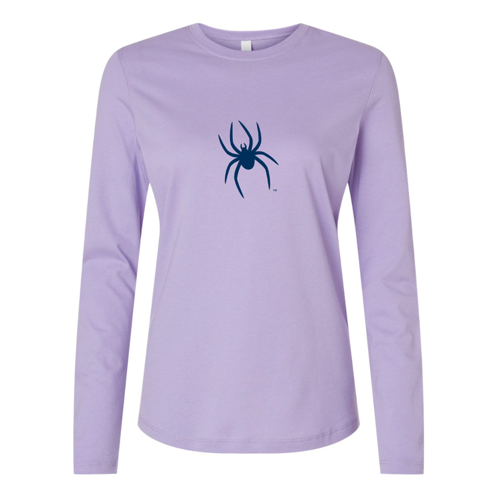 BELLA CANVAS Women’s Richmond Spiders Logo Jersey Long Sleeve Tee