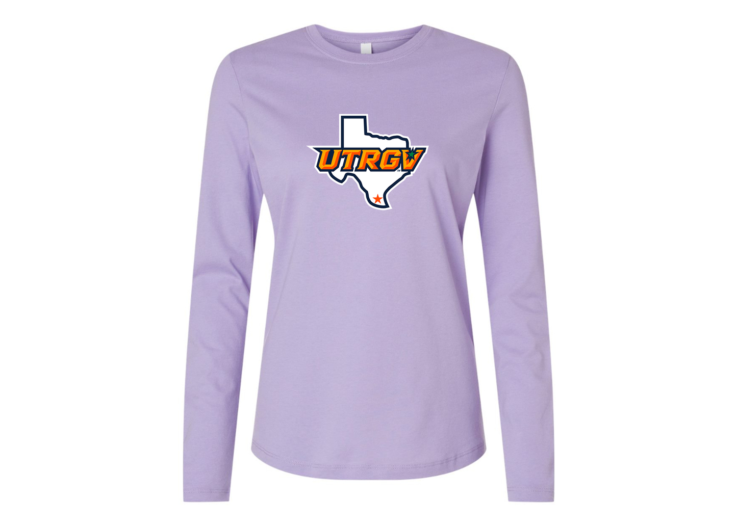 BELLA CANVAS Women’s UTRGV Vaqueros Jersey Long Sleeve Tee