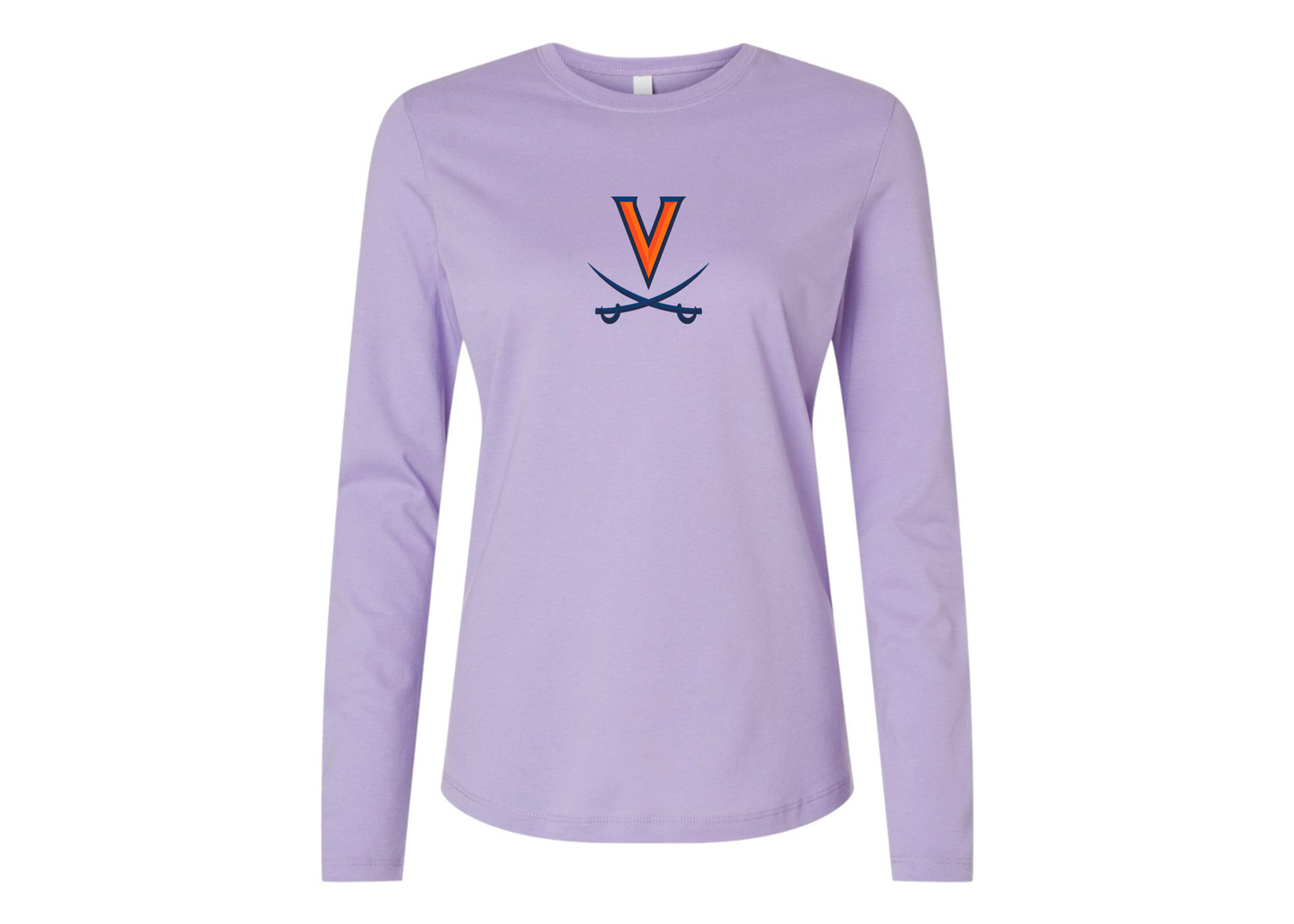 BELLA CANVAS Women’s Virginia Cavaliers Jersey Long Sleeve Tee