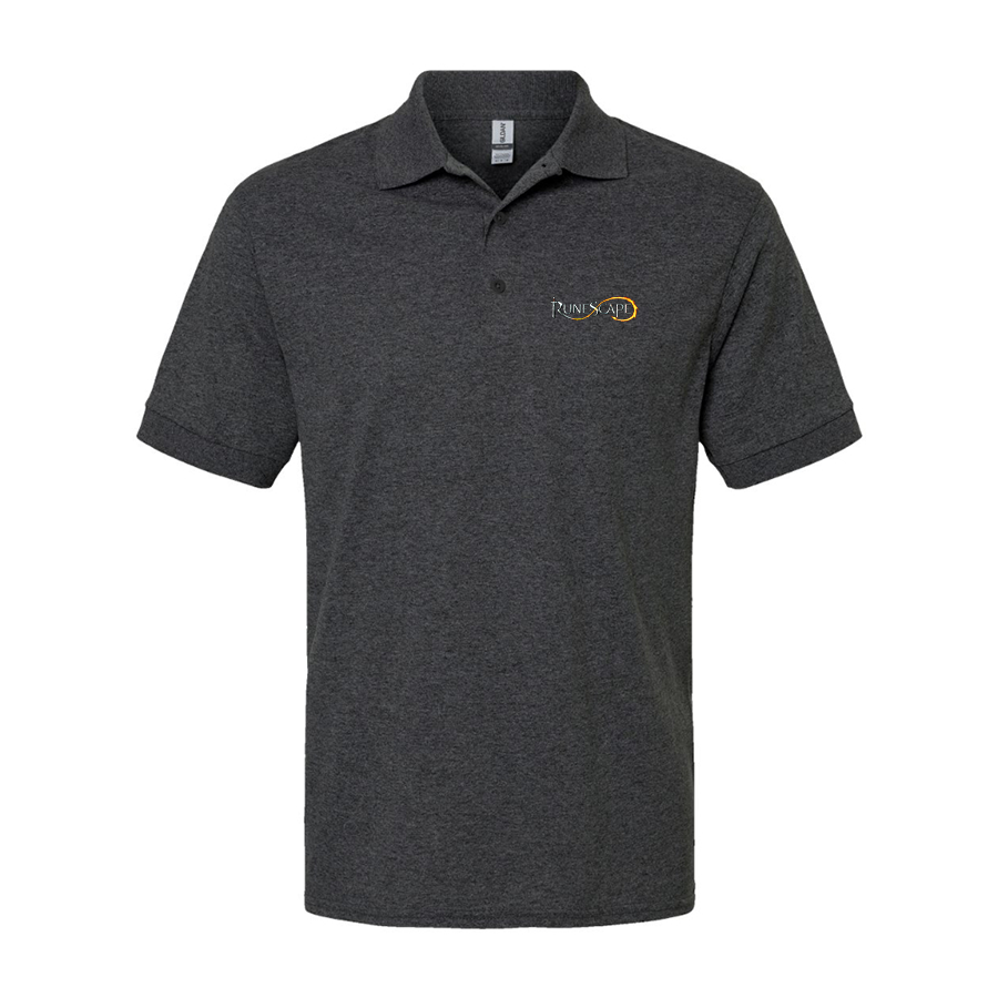 Men's Runescape Logo Gildan Dry Blend Jersey Polo