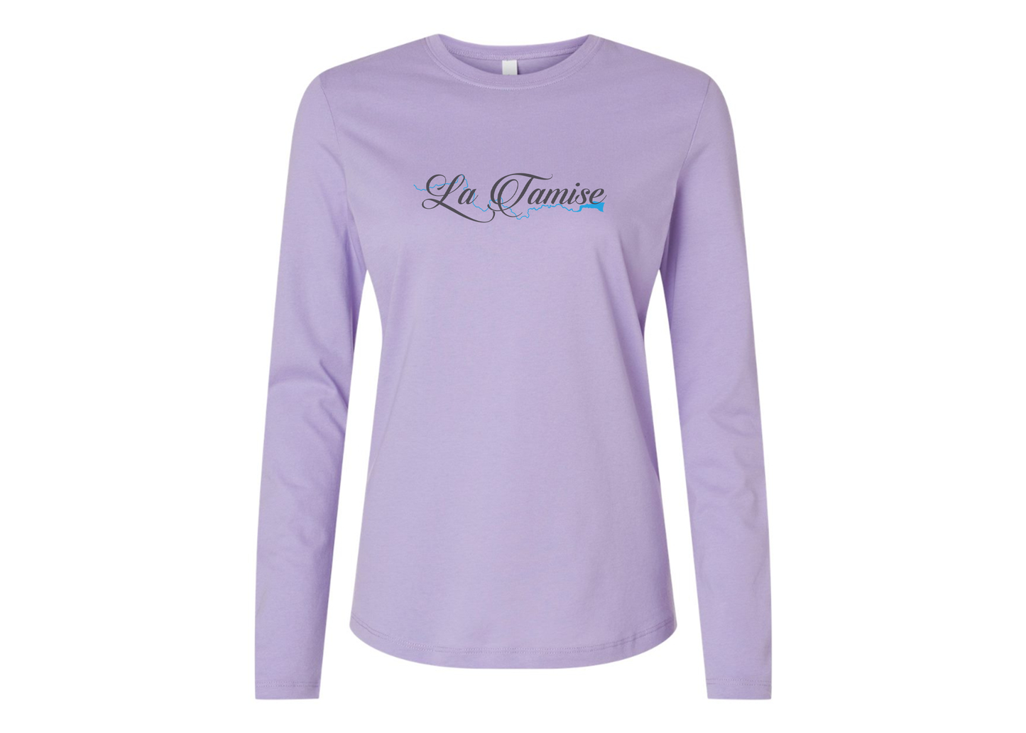 BELLA CANVAS Women’s La Tamise Logo Jersey Long Sleeve Tee