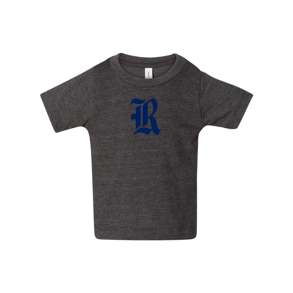 Rice Owls Logo BELLA CANVAS Infant Jersey Tee