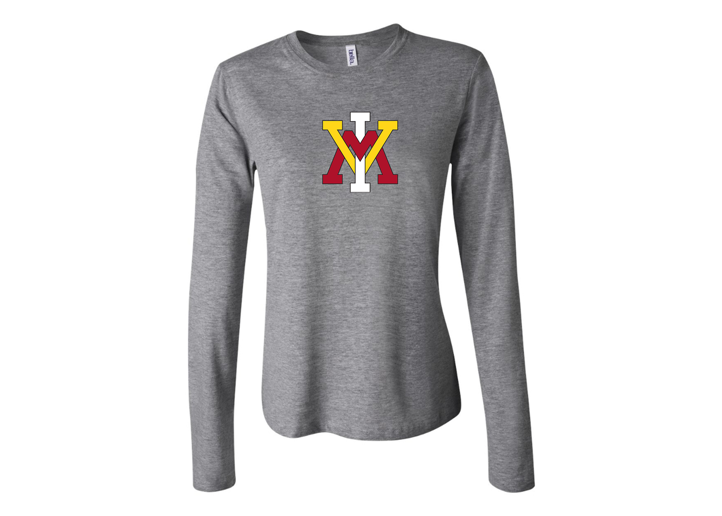 BELLA CANVAS Women’s VMI Keydets Jersey Long Sleeve Tee