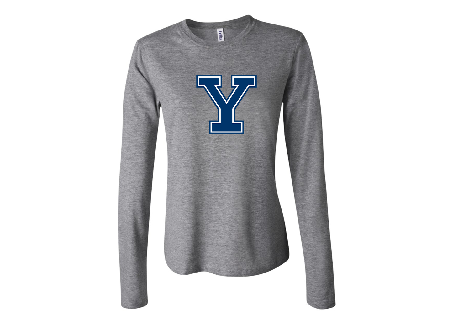 BELLA CANVAS Women’s Yale Bulldogs Jersey Long Sleeve Tee