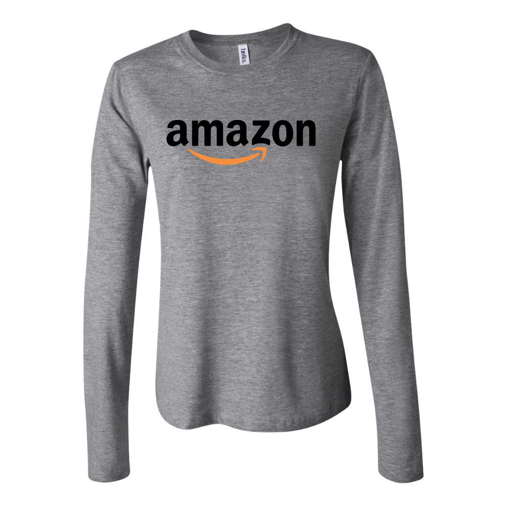 BELLA CANVAS Women’s Amazon Logo Jersey Long Sleeve Tee