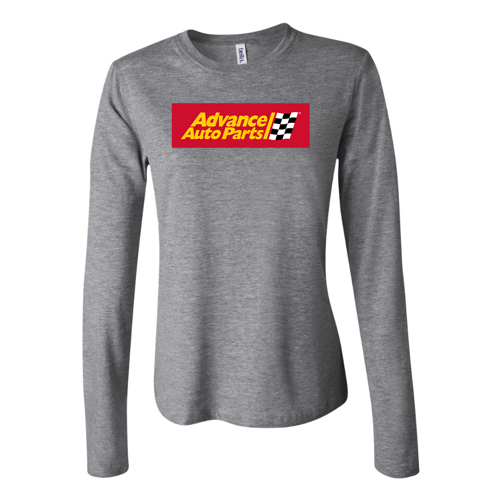 BELLA CANVAS Women’s Advance Auto Parts Logo Jersey Long Sleeve Tee