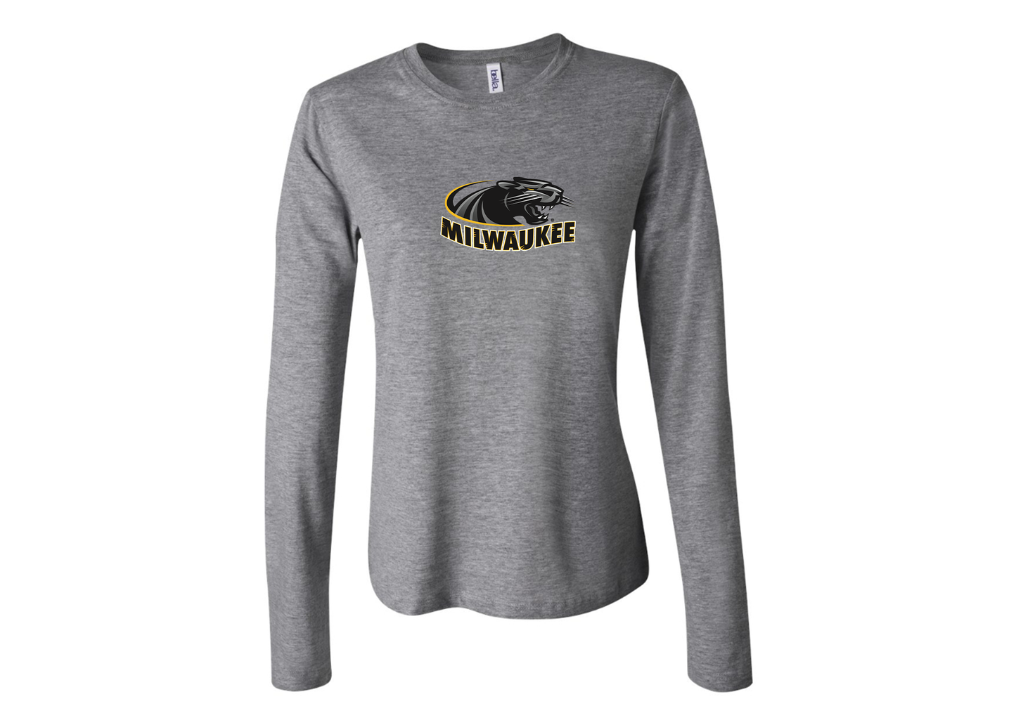 BELLA CANVAS Women’s Wisconsin Milwaukee Panthers Jersey Long Sleeve Tee
