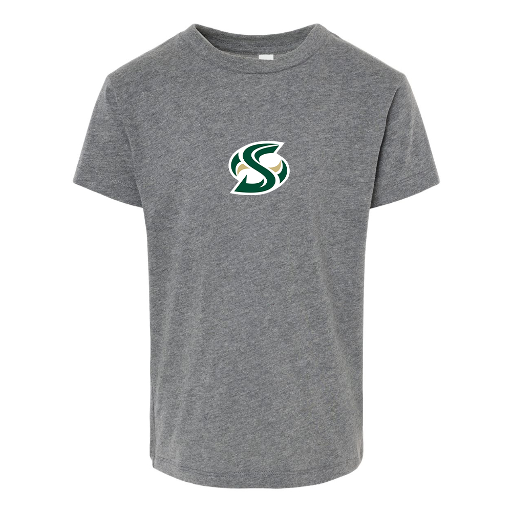 Sacramento State Hornets Logo  BELLA  CANVAS Toddler Jersey Tee