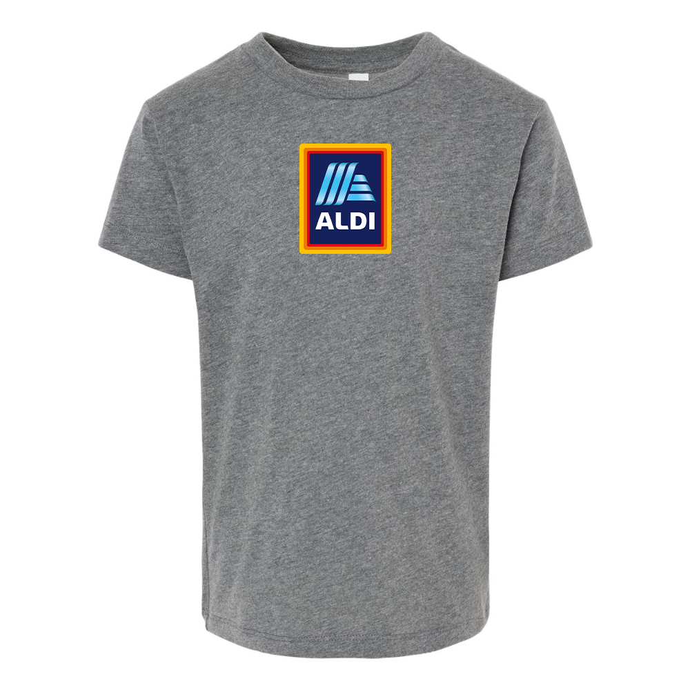 Aldi Logo BELLA  CANVAS Toddler Jersey Tee