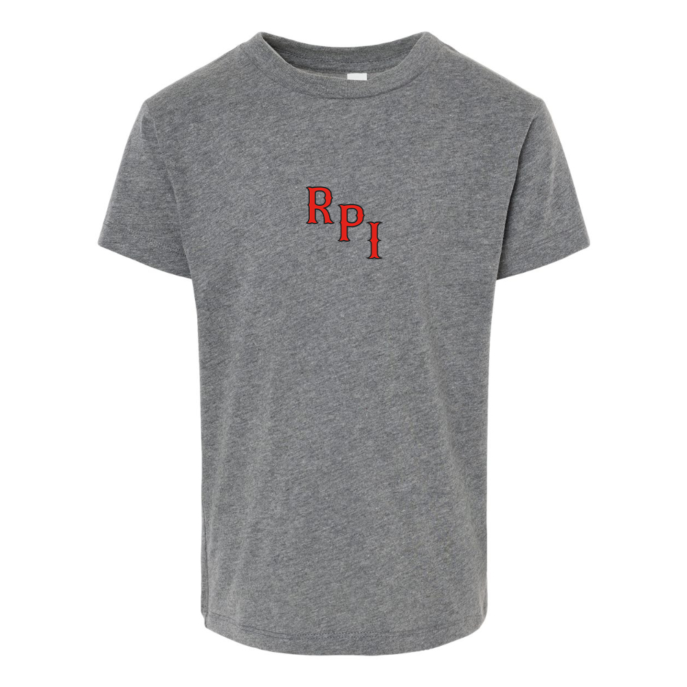 RPI Engineers Logo BELLA  CANVAS Toddler Jersey Tee