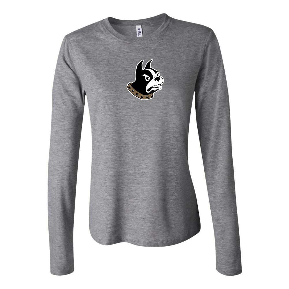 BELLA CANVAS Women’s Wofford Terriers Jersey Long Sleeve Tee