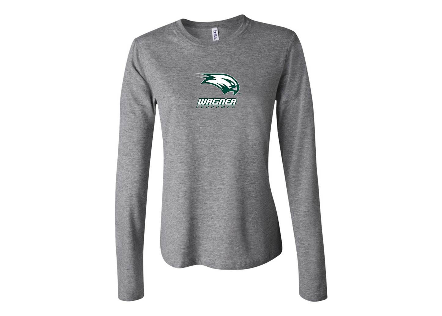 BELLA CANVAS Women’s Wagner Seahawks Jersey Long Sleeve Tee