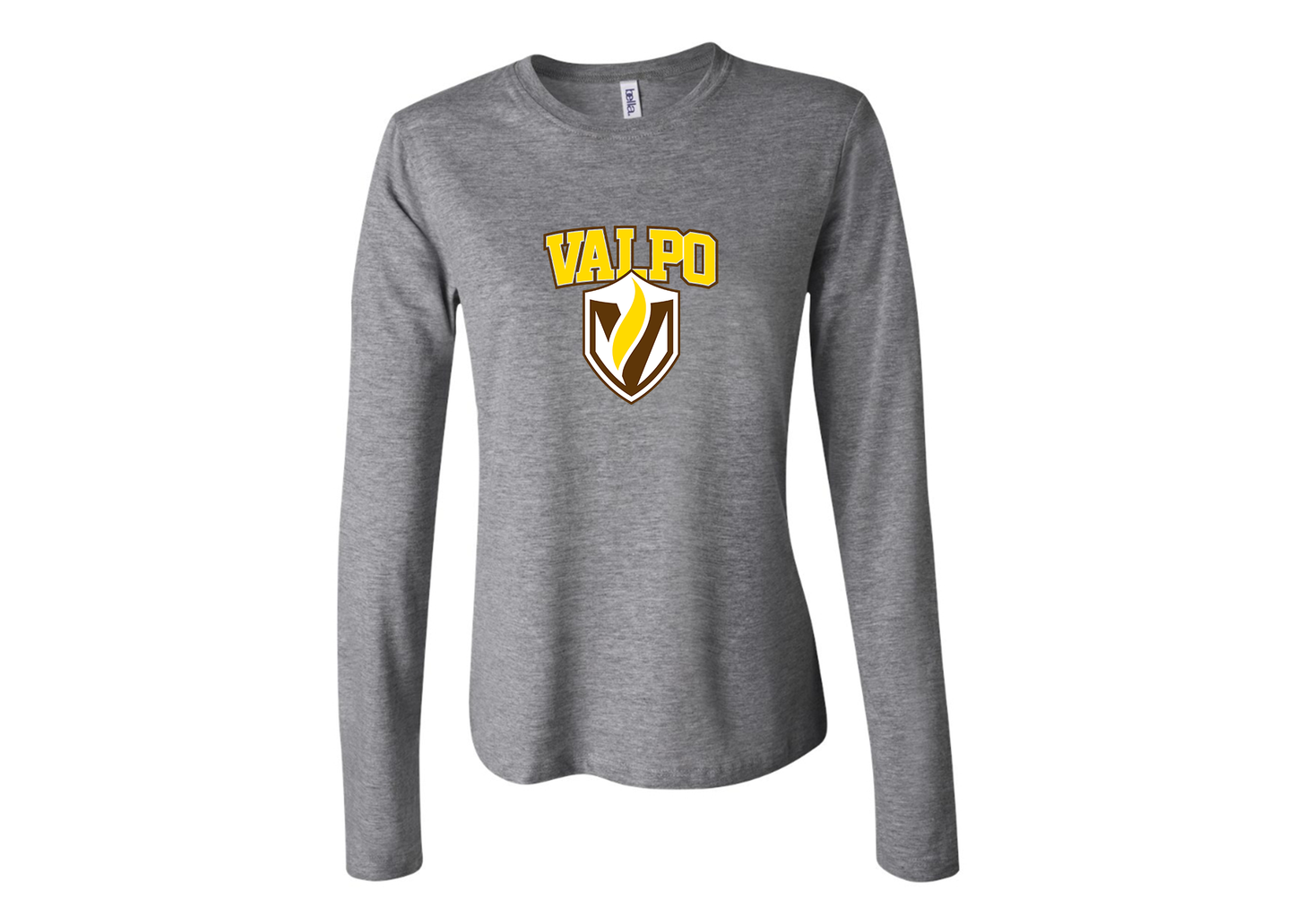 BELLA CANVAS Women’s Valparaiso Crusaders Jersey Long Sleeve Tee