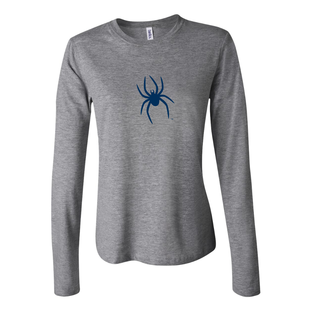 BELLA CANVAS Women’s Richmond Spiders Logo Jersey Long Sleeve Tee