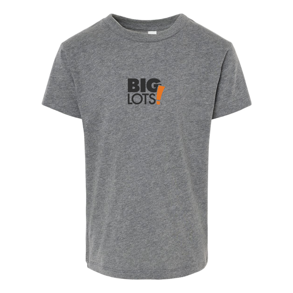 Big Lots Logo BELLA  CANVAS Toddler Jersey Tee