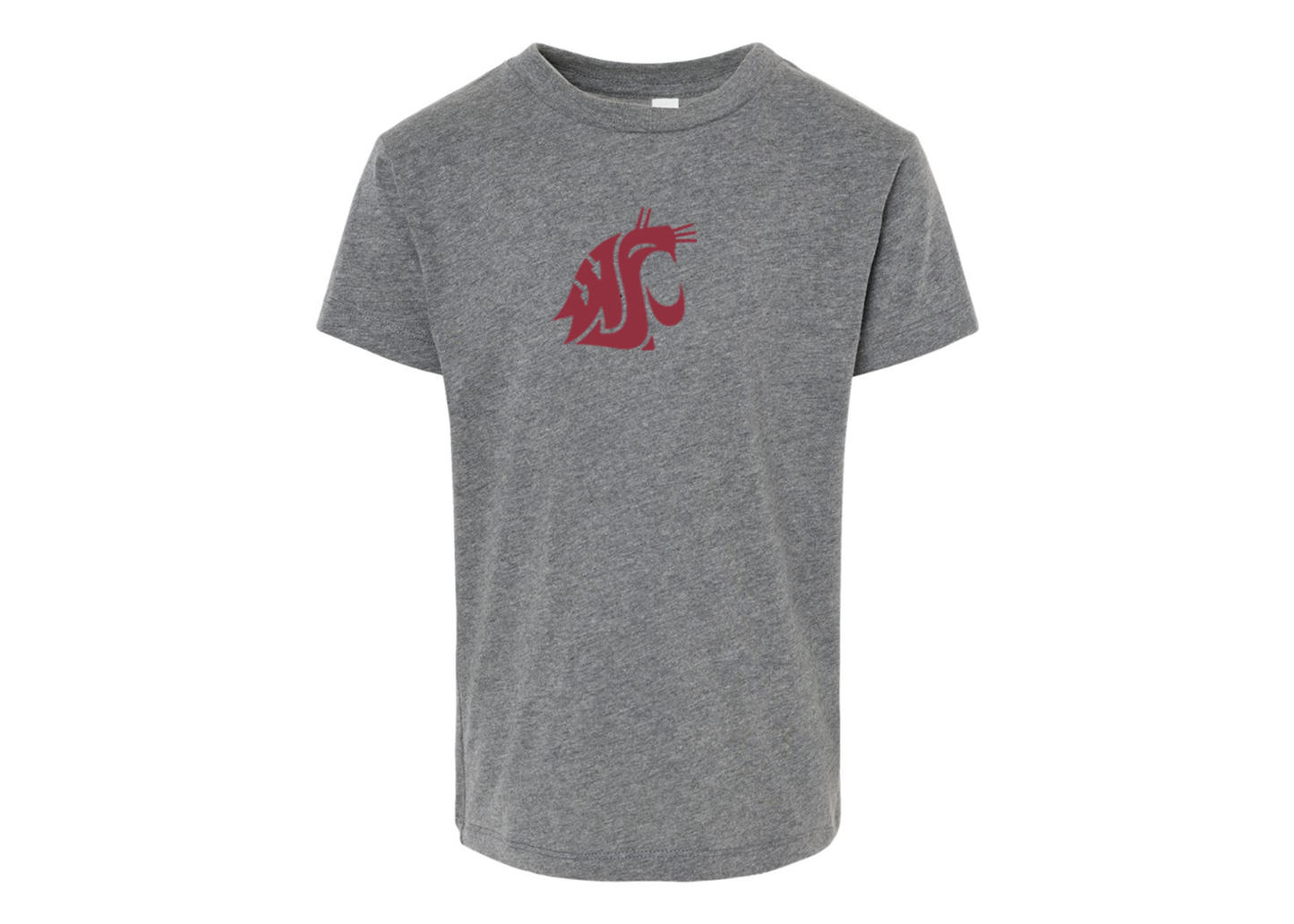 Washington State Cougars BELLA  CANVAS Toddler Jersey Tee
