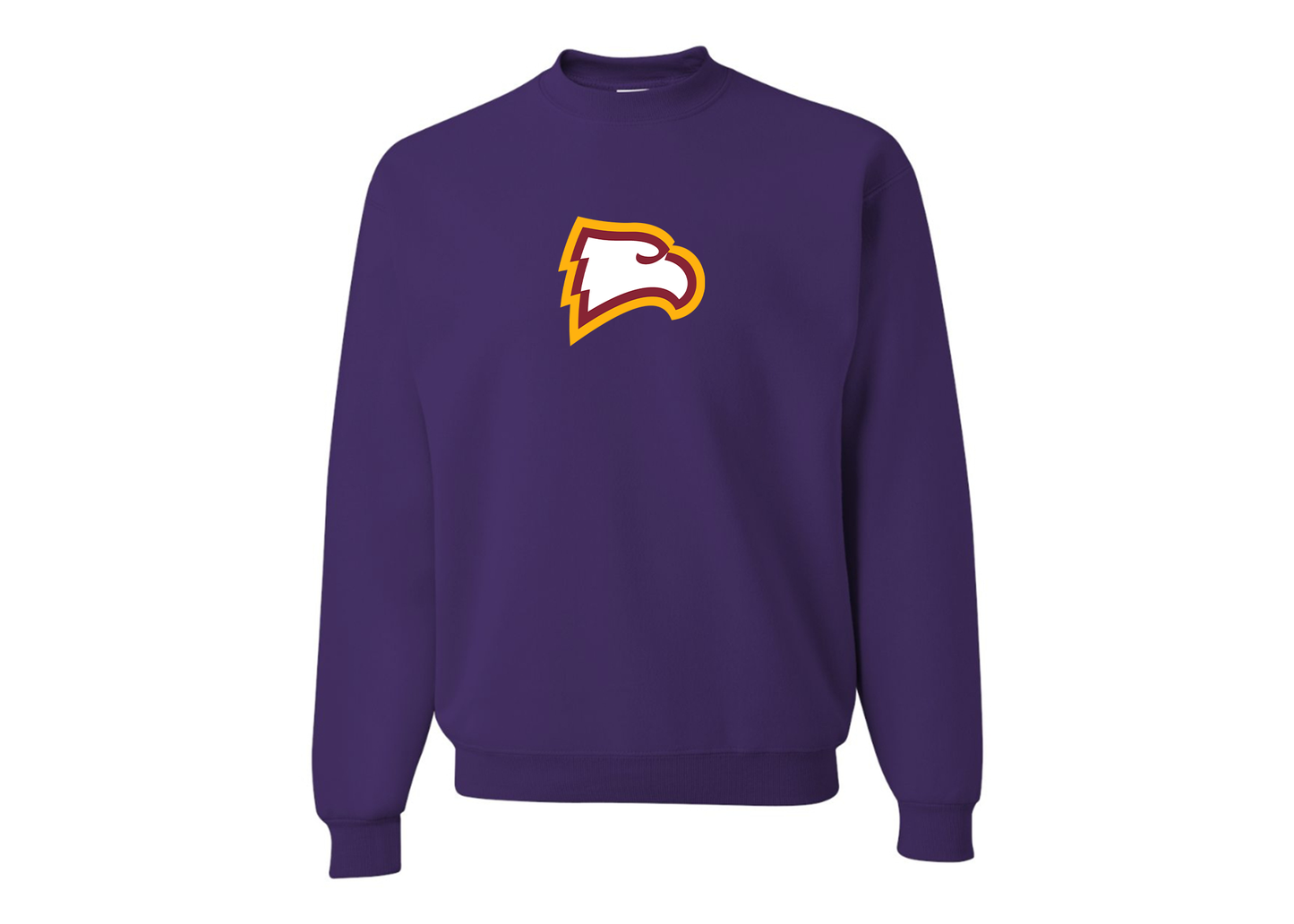 Men's Winthrop Eagles JERZEES NuBlend Crewneck Sweatshirt