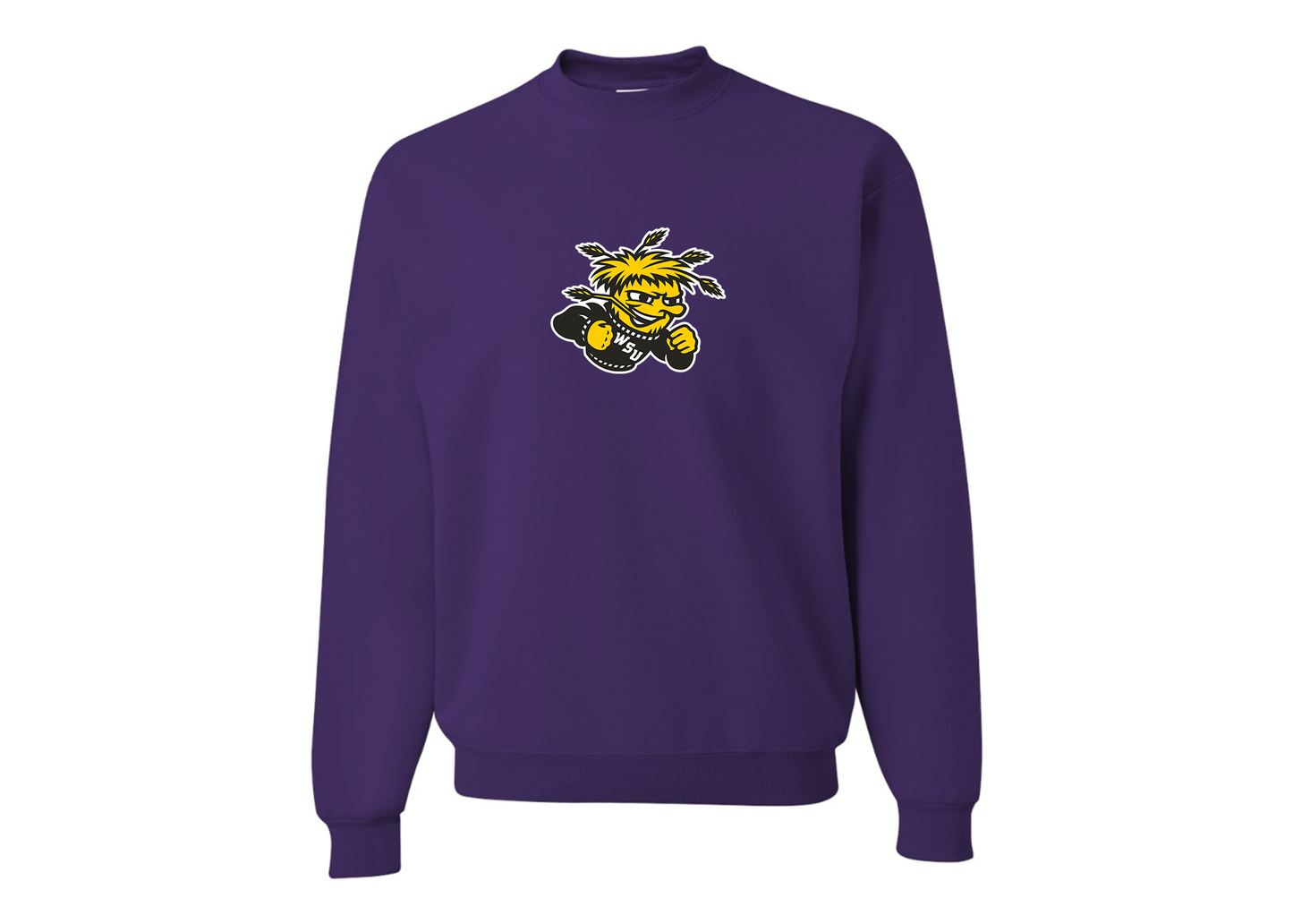 Men's Wichita State Shockers JERZEES NuBlend Crewneck Sweatshirt