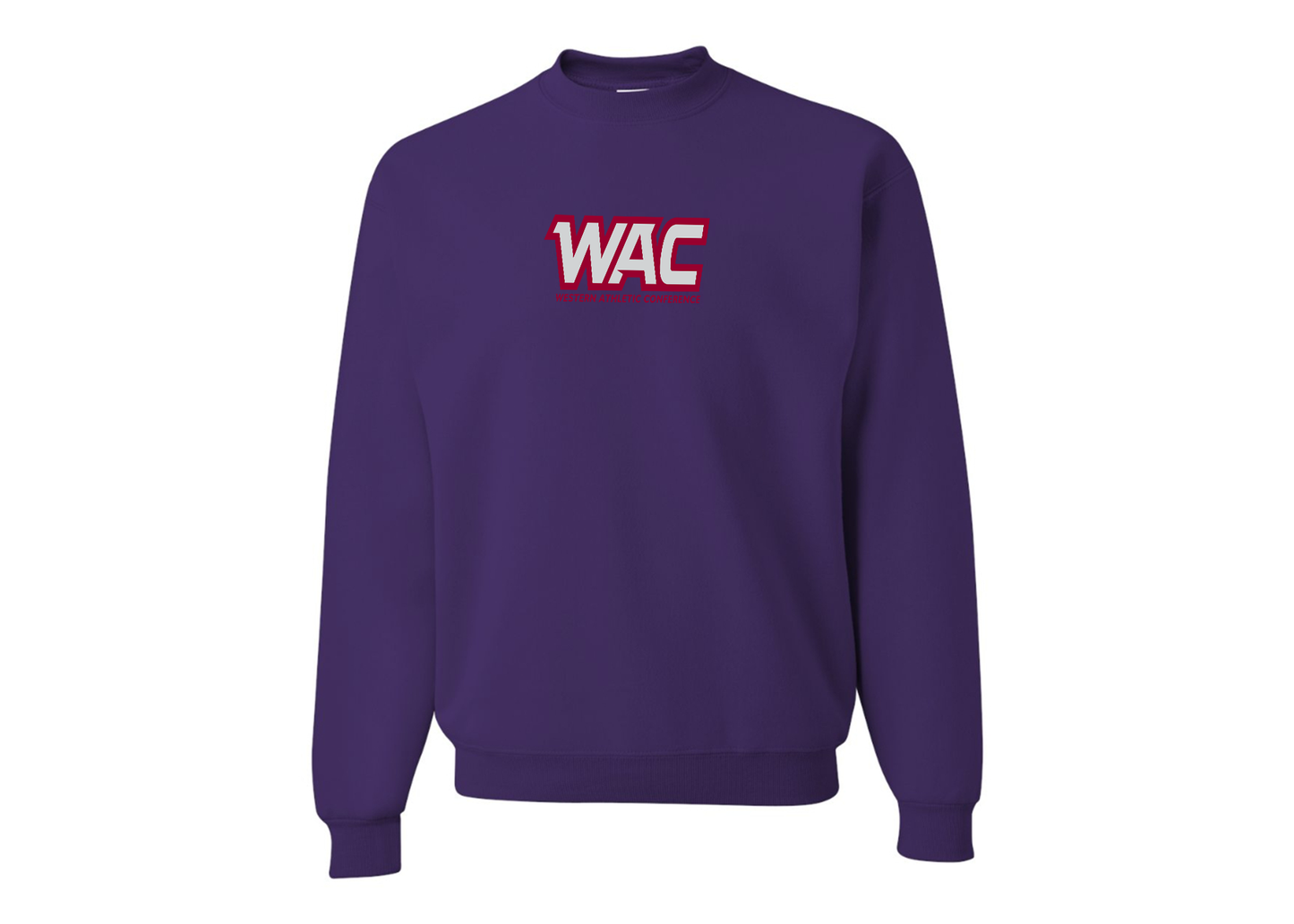 Men's Western Athletic Conference JERZEES NuBlend Crewneck Sweatshirt