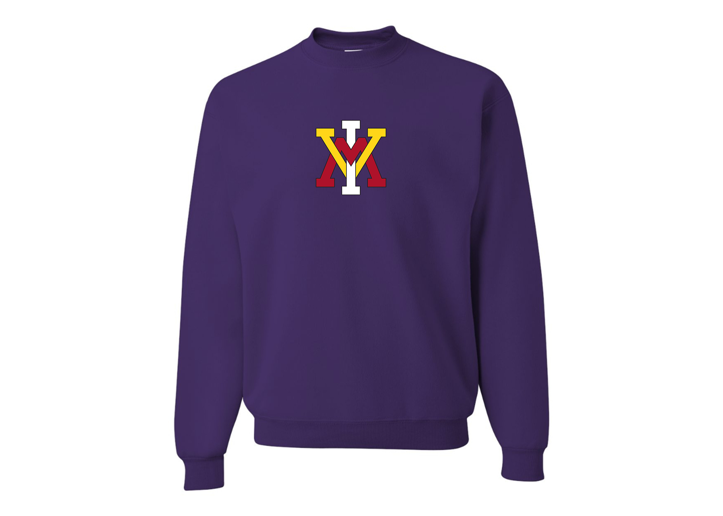 Men's VMI Keydets JERZEES NuBlend Crewneck Sweatshirt