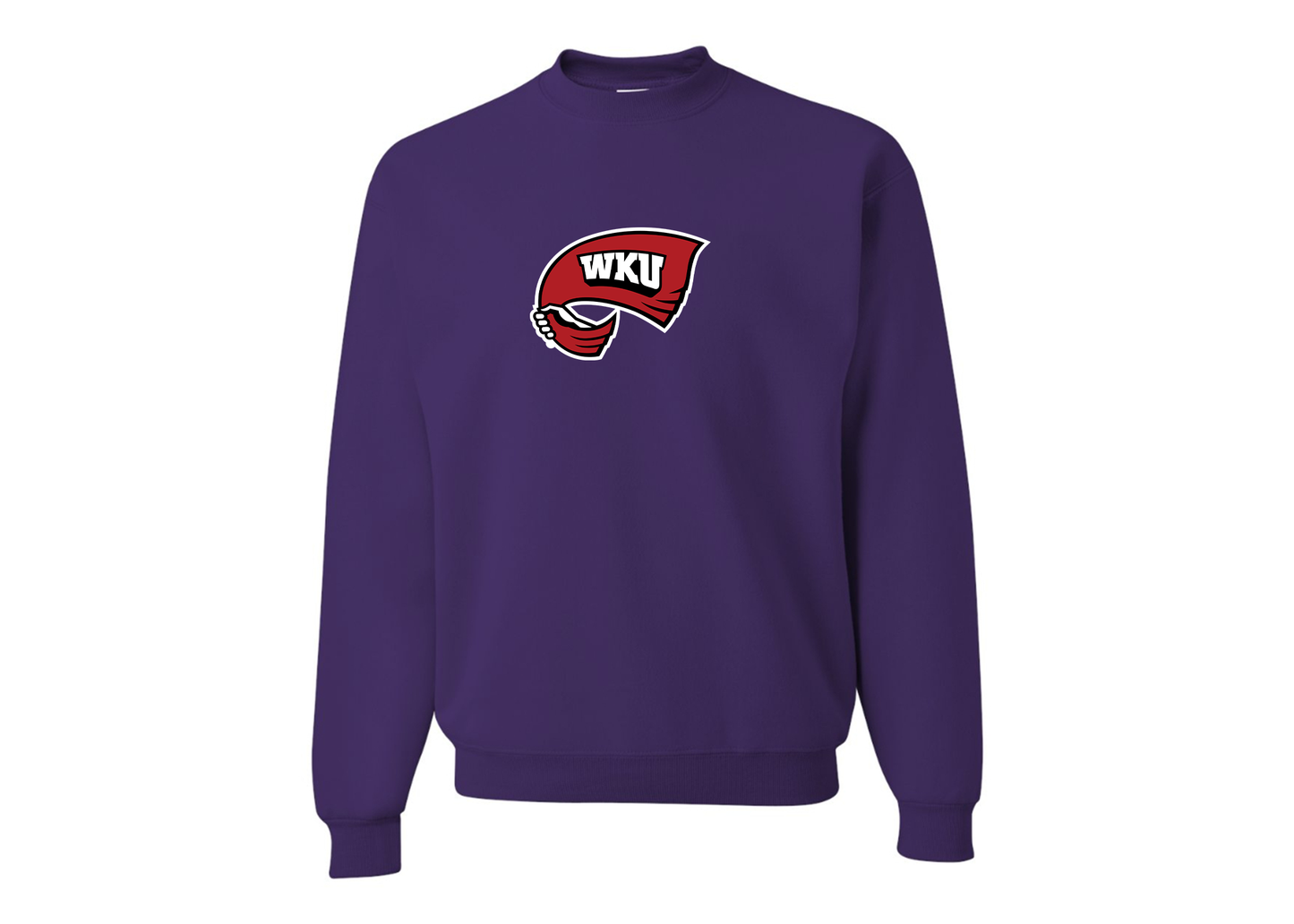 Men's Western Kentucky Hilltoppers JERZEES NuBlend Crewneck Sweatshirt