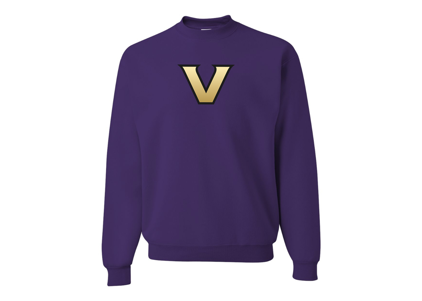 Men's Vanderbilt Commodores JERZEES NuBlend Crewneck Sweatshirt