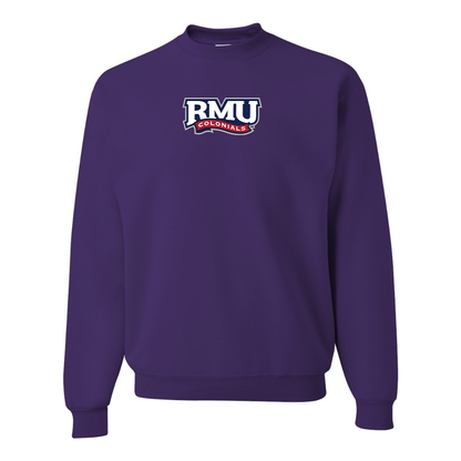 Men's Robert Morris Colonials Logo JERZEES NuBlend Crewneck Sweatshirt