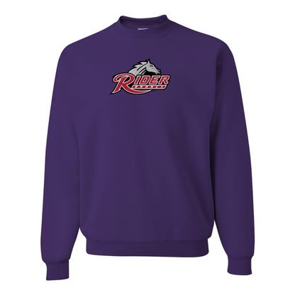 Men's Rider Broncs Logo  JERZEES NuBlend Crewneck Sweatshirt