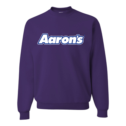 Men's Aaron_s Logo  JERZEES NuBlend Crewneck Sweatshirt