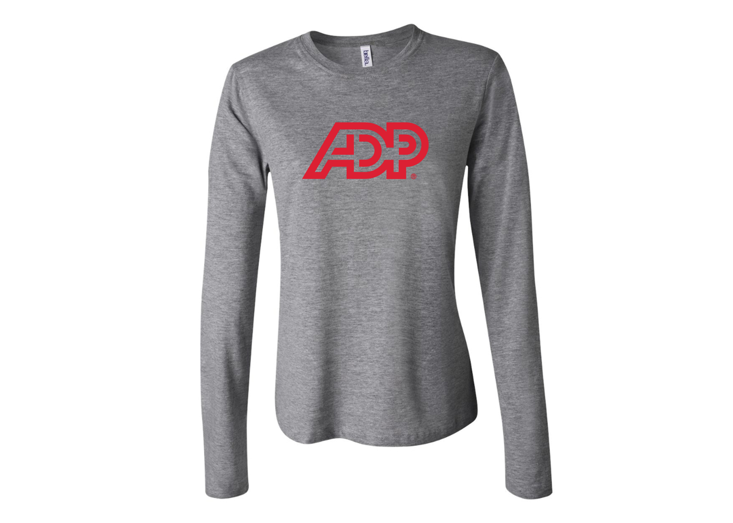 BELLA CANVAS Women’s ADP Logo Jersey Long Sleeve Tee