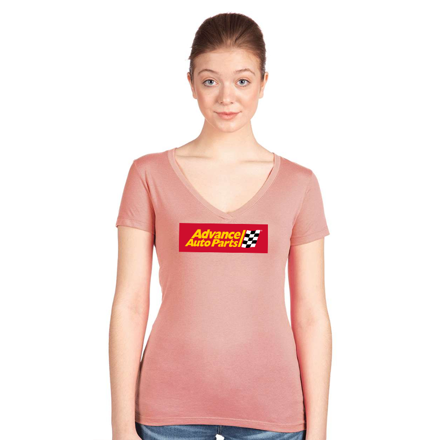 Women's Advance Auto Parts Logo Next Level V-Neck T-Shirt