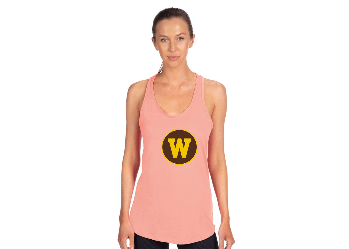 Women's Western Michigan Broncos Next Level Ideal Racerback Tank